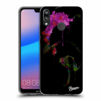 Picasee ULTIMATE CASE für Huawei P20 Lite - Peony black