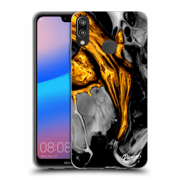 Hülle für Huawei P20 Lite - Black Gold