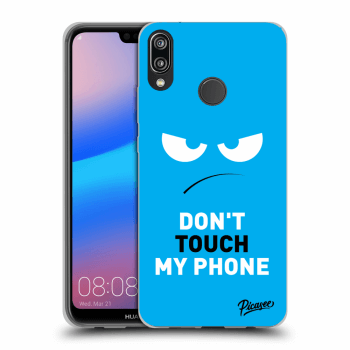Hülle für Huawei P20 Lite - Angry Eyes - Blue