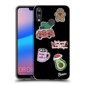 Hülle für Huawei P20 Lite - Christmas Stickers