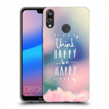 Hülle für Huawei P20 Lite - Think happy be happy