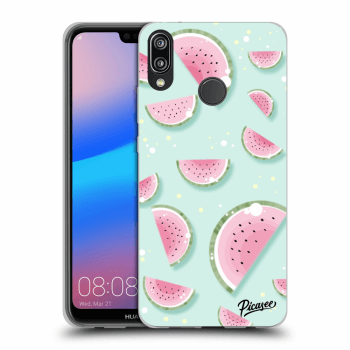 Picasee Huawei P20 Lite Hülle - Transparentes Silikon - Watermelon 2