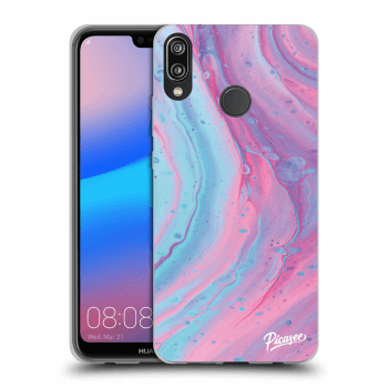 Hülle für Huawei P20 Lite - Pink liquid