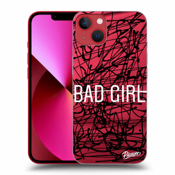 Picasee Apple iPhone 14 Plus Hülle - Schwarzes Silikon - Bad girl