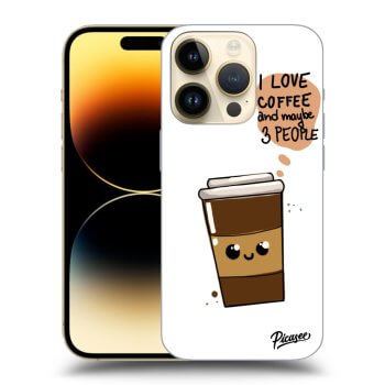Hülle für Apple iPhone 14 Pro - Cute coffee