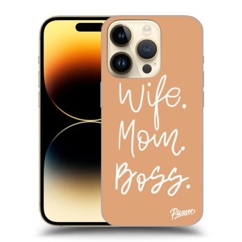 Hülle für Apple iPhone 14 Pro - Boss Mama