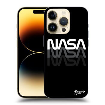 Picasee Apple iPhone 14 Pro Hülle - Transparentes Silikon - NASA Triple