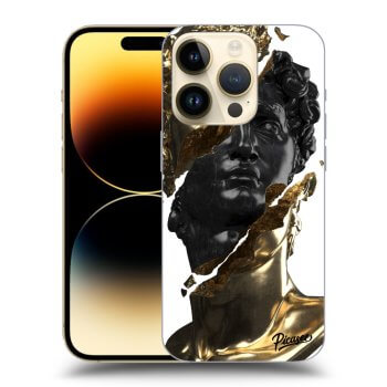 Picasee ULTIMATE CASE für Apple iPhone 14 Pro - Gold - Black