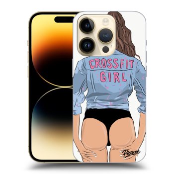 Picasee ULTIMATE CASE MagSafe für Apple iPhone 14 Pro - Crossfit girl - nickynellow