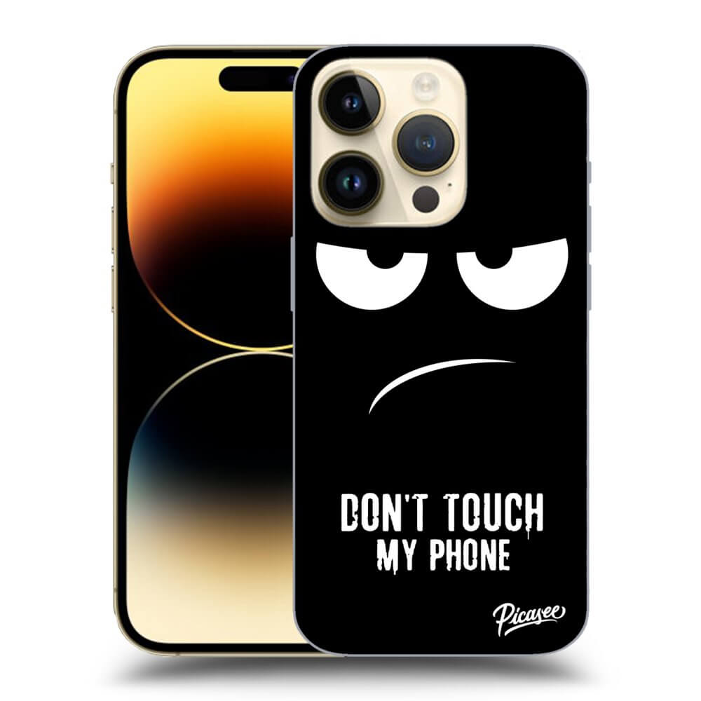 Picasee ULTIMATE CASE für Apple iPhone 14 Pro - Don't Touch My Phone