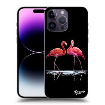 Hülle für Apple iPhone 14 Pro Max - Flamingos couple