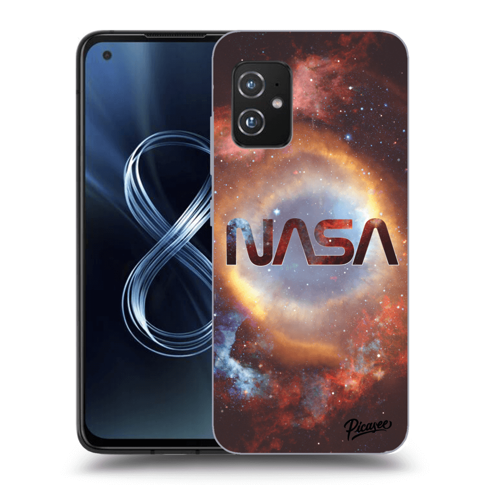 Picasee Asus Zenfone 8 ZS590KS Hülle - Transparentes Silikon - Nebula