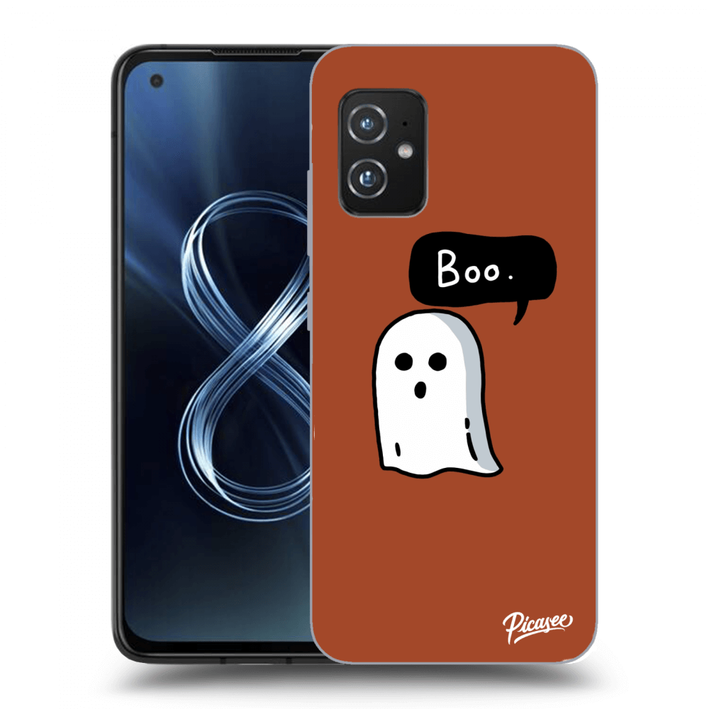 Picasee Asus Zenfone 8 ZS590KS Hülle - Transparentes Silikon - Boo