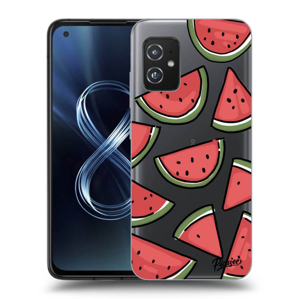 Picasee Asus Zenfone 8 ZS590KS Hülle - Transparentes Silikon - Melone
