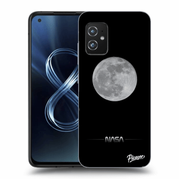 Picasee Asus Zenfone 8 ZS590KS Hülle - Transparentes Silikon - Moon Minimal