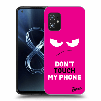 Hülle für Asus Zenfone 8 ZS590KS - Angry Eyes - Pink