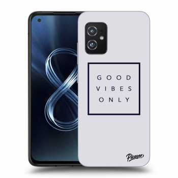 Picasee Asus Zenfone 8 ZS590KS Hülle - Transparentes Silikon - Good vibes only
