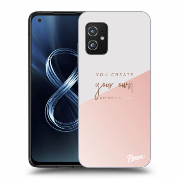Picasee Asus Zenfone 8 ZS590KS Hülle - Transparentes Silikon - You create your own opportunities