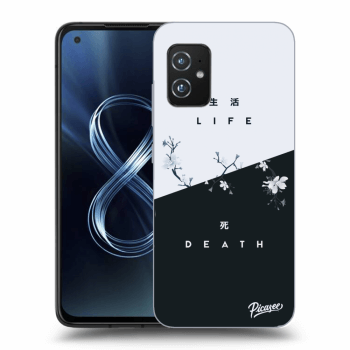 Picasee Asus Zenfone 8 ZS590KS Hülle - Transparentes Silikon - Life - Death