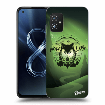 Picasee Asus Zenfone 8 ZS590KS Hülle - Transparentes Silikon - Wolf life