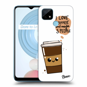 Hülle für Realme C21Y - Cute coffee