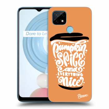 Hülle für Realme C21Y - Pumpkin coffee