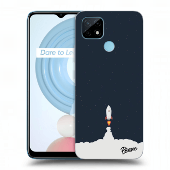 Picasee Realme C21Y Hülle - Transparentes Silikon - Astronaut 2