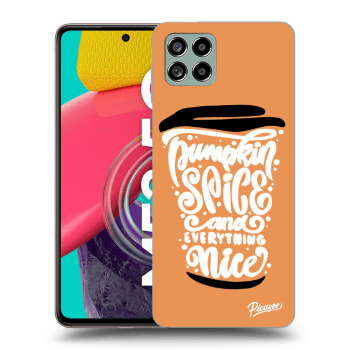 Hülle für Samsung Galaxy M53 5G - Pumpkin coffee