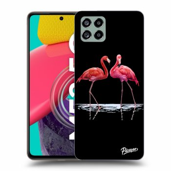 Picasee ULTIMATE CASE für Samsung Galaxy M53 5G - Flamingos couple