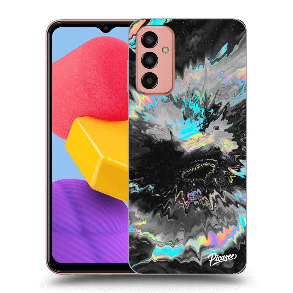 Picasee Samsung Galaxy M13 M135F Hülle - Transparentes Silikon - Magnetic
