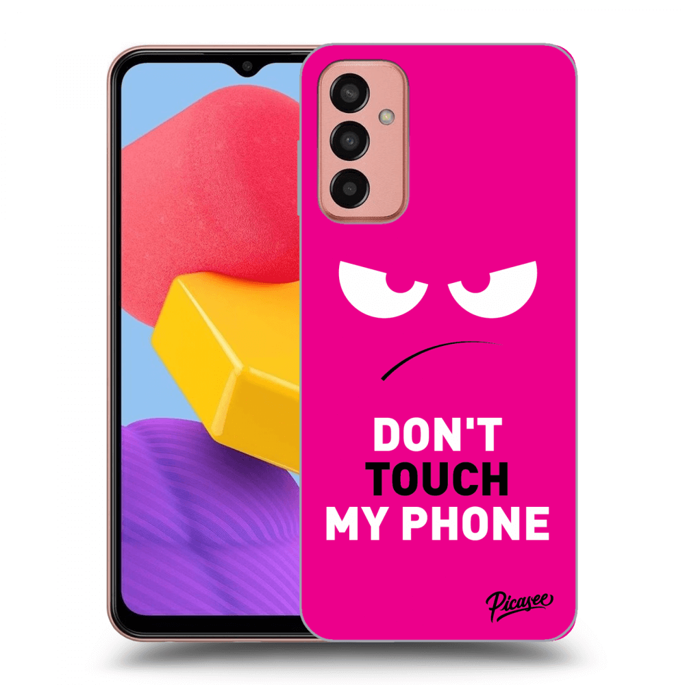 Picasee ULTIMATE CASE für Samsung Galaxy M13 M135F - Angry Eyes - Pink