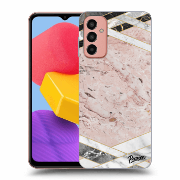 Hülle für Samsung Galaxy M13 M135F - Pink geometry