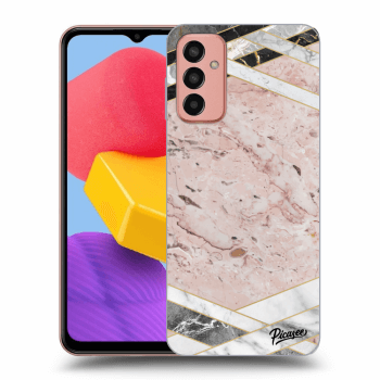 Hülle für Samsung Galaxy M13 - Pink geometry