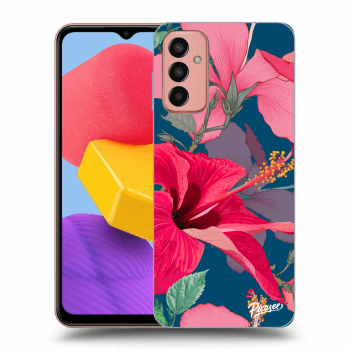 Hülle für Samsung Galaxy M13 M135F - Hibiscus