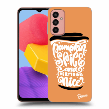 Hülle für Samsung Galaxy M13 M135F - Pumpkin coffee