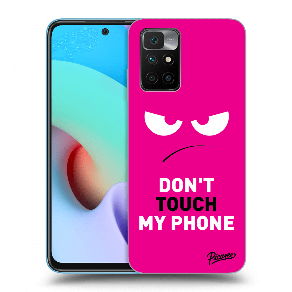 Picasee ULTIMATE CASE für Xiaomi Redmi 10 (2022) - Angry Eyes - Pink