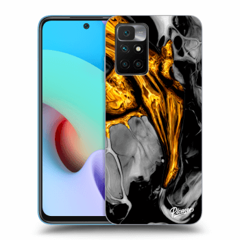 Hülle für Xiaomi Redmi 10 (2022) - Black Gold