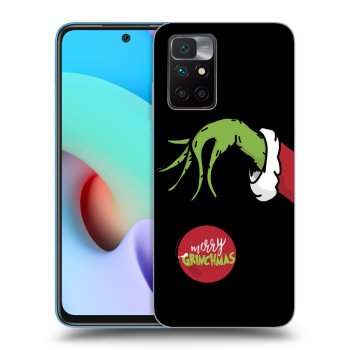 Picasee Xiaomi Redmi 10 (2022) Hülle - Schwarzes Silikon - Grinch