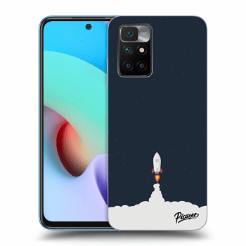 Picasee Xiaomi Redmi 10 (2022) Hülle - Schwarzes Silikon - Astronaut 2