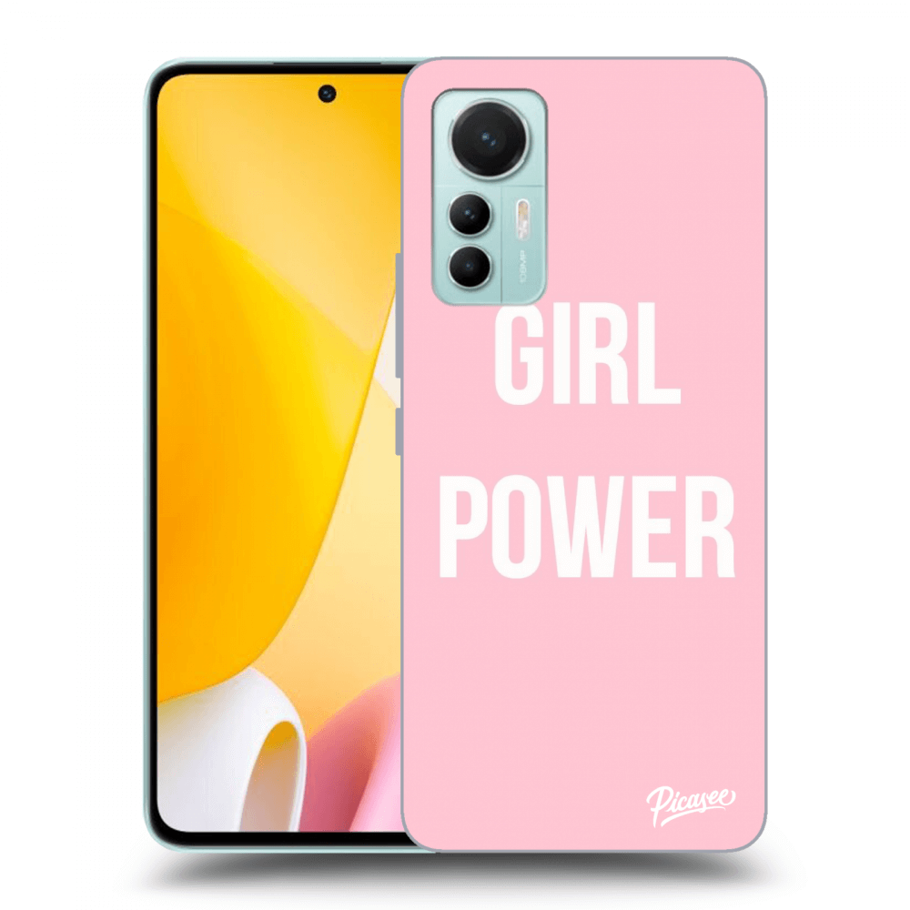 Picasee Xiaomi 12 Lite Hülle - Transparentes Silikon - Girl power