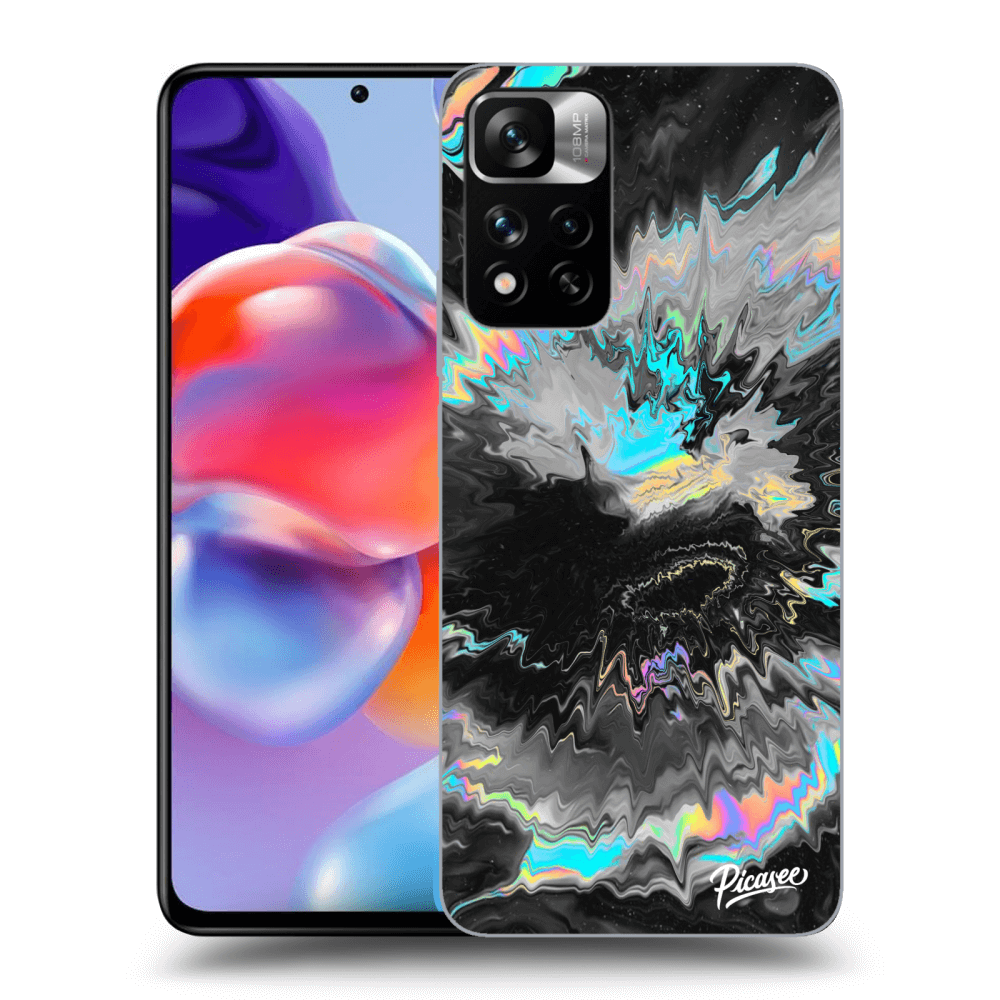 Picasee Xiaomi Redmi Note 11 Pro+ 5G Hülle - Schwarzes Silikon - Magnetic