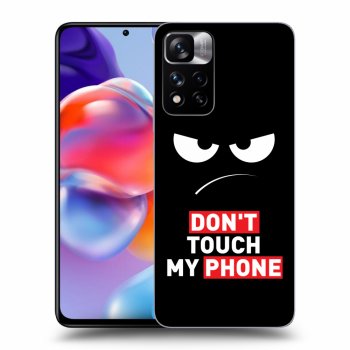 Hülle für Xiaomi Redmi Note 11 Pro+ 5G - Angry Eyes - Transparent