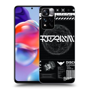 Picasee Xiaomi Redmi Note 11 Pro+ 5G Hülle - Transparentes Silikon - BLACK DISCO