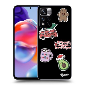 Hülle für Xiaomi Redmi Note 11 Pro+ 5G - Christmas Stickers