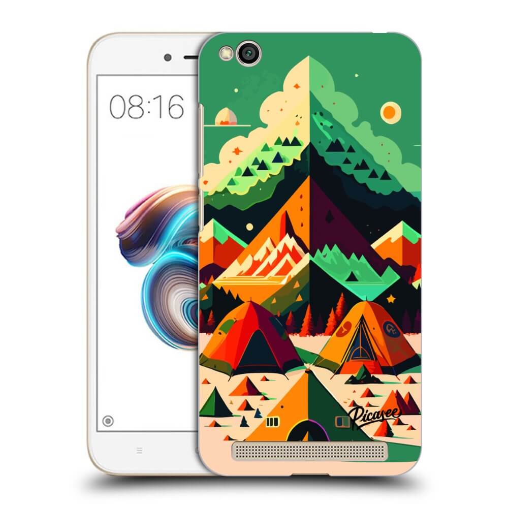 Picasee Xiaomi Redmi 5A Hülle - Schwarzes Silikon - Alaska