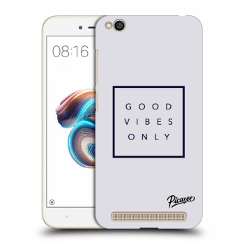 Hülle für Xiaomi Redmi 5A - Good vibes only