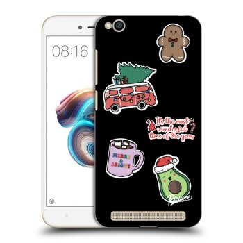 Hülle für Xiaomi Redmi 5A - Christmas Stickers
