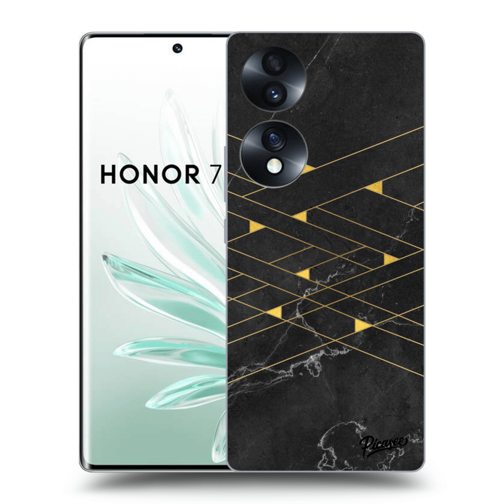 Picasee ULTIMATE CASE für Honor 70 - Gold Minimal