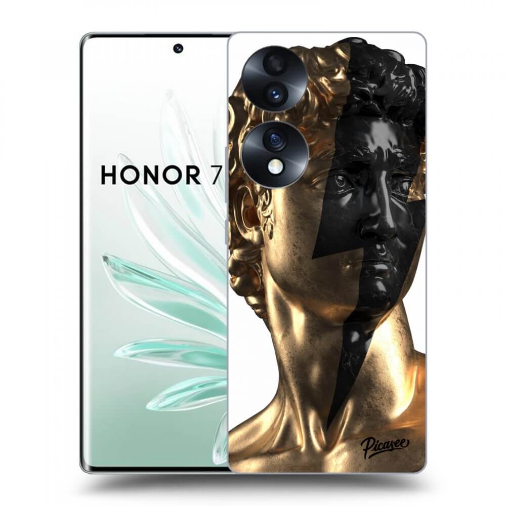 Picasee ULTIMATE CASE für Honor 70 - Wildfire - Gold