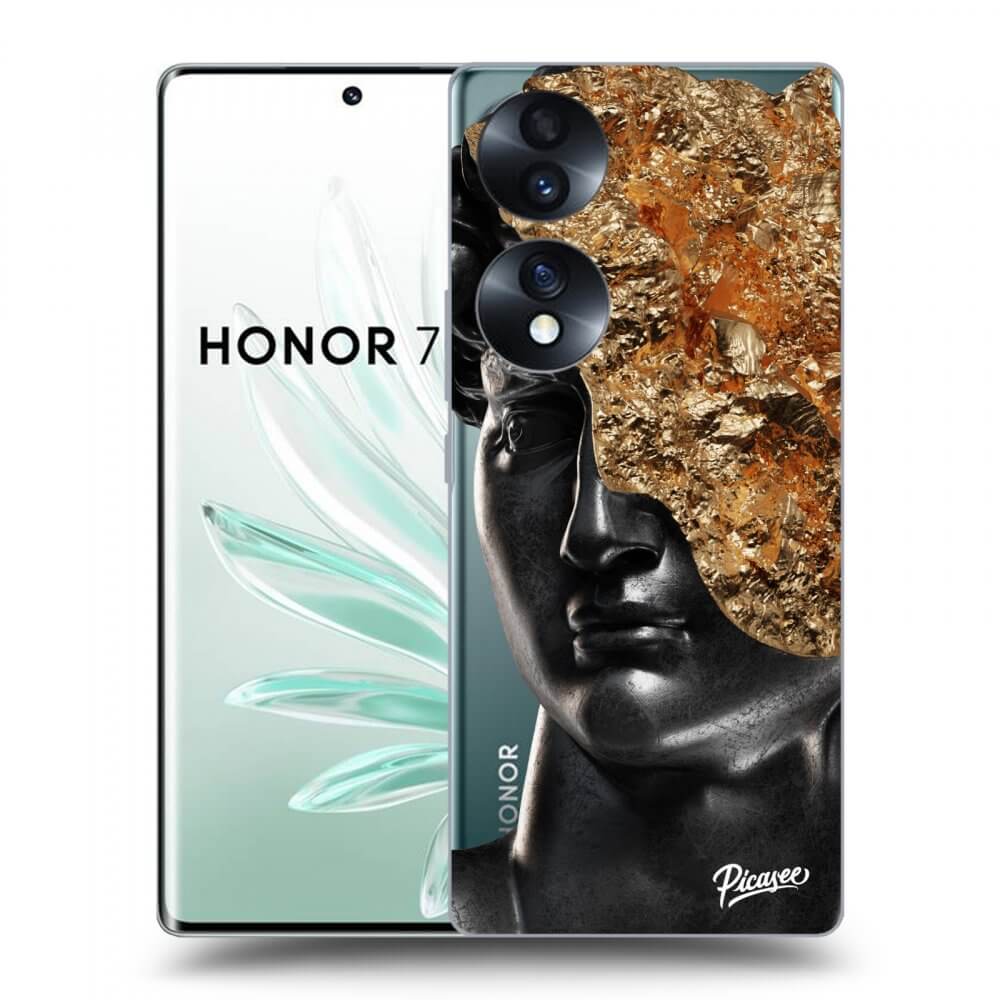 Picasee Honor 70 Hülle - Transparentes Silikon - Holigger